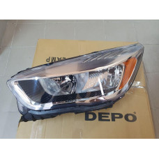 Фара передня ліва Ford Kuga / Escape 16-20 (Depo) жовта вставка