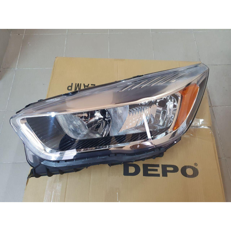 Фара передня права Ford Kuga / Escape 2016- (Depo) жовта вставка