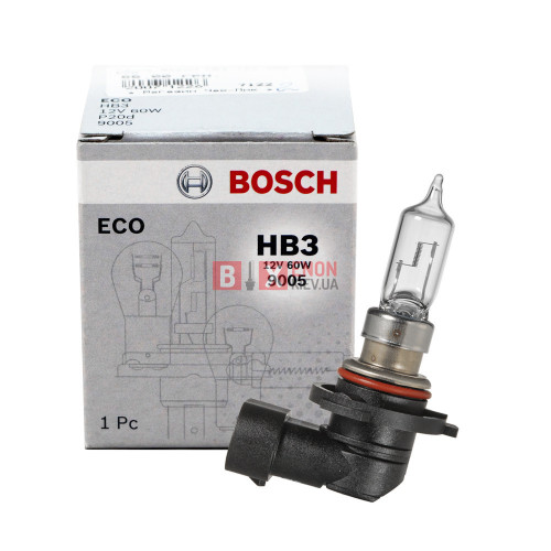 Авто лампа Bosch HB3 12V 60W P20d ECO