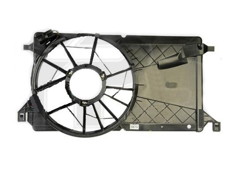 Дифузор вентилятора Ford Focus 2, C-max, Mazda 3 BK 1.8 (FPS) 3M5H8C607RJ