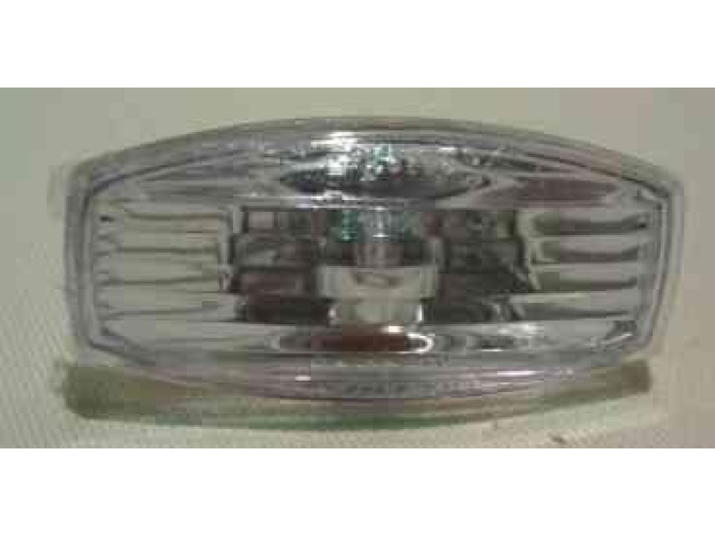 Повторювач повороту на крилі Chevrolet Evanda 03-06 лівий/правий, білий, прозорий (FPS) 96337460