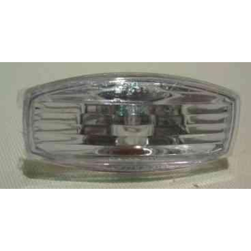 Повторювач повороту на крилі Chevrolet Evanda 03-06 лівий=правий, білий, прозорий (FPS) 96337460