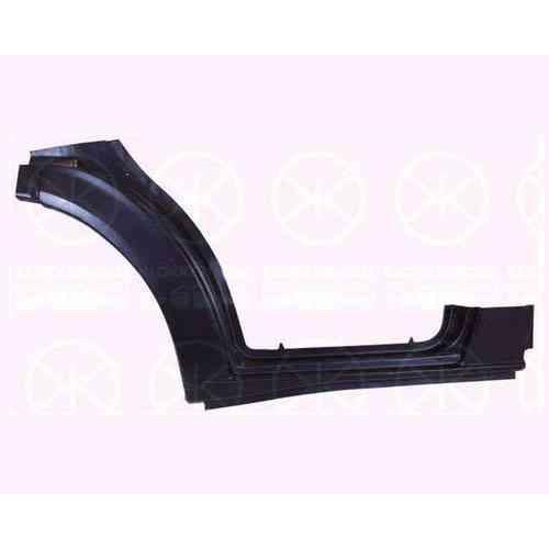 Поріг передній лівий з аркою Ford Transit 2000-2013 (KK) з 1/3 стійки