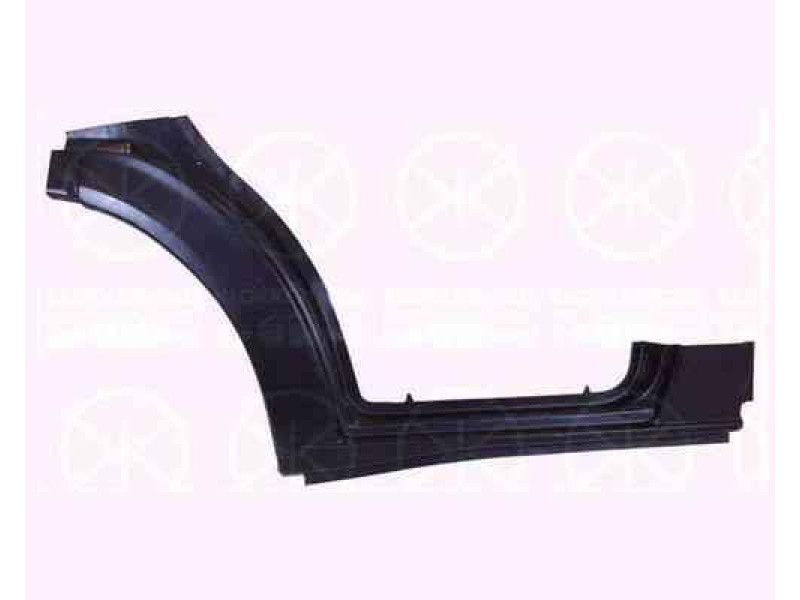 Поріг передній правий з аркою Ford Transit 00-13 (KK) з 1/3 стійки