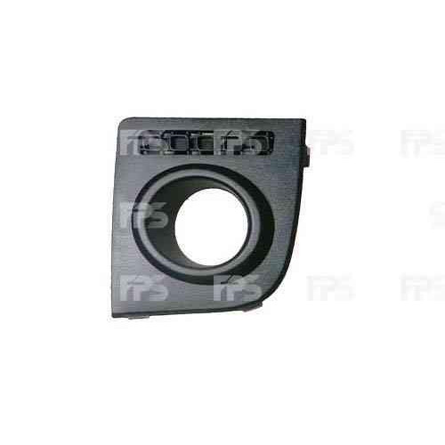 Решітка переднього бампера ліва Ford Fusion 2006-2012 (Тайвань) з отвором 1369325