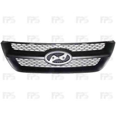 Решітка радіатора Hyundai Sonata NF 05-07 чорна (FPS) 863503K000