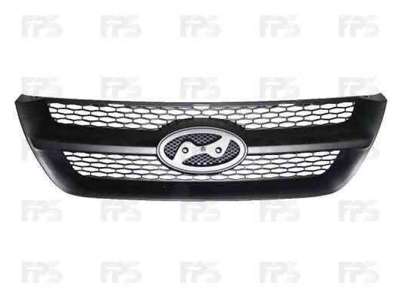 Решітка радіатора Hyundai Sonata NF 05-07 чорна (FPS) 863503K000