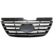 Решітка радіатора Hyundai Sonata NF 08-10 (Тайвань) хром / чорна 863503K800