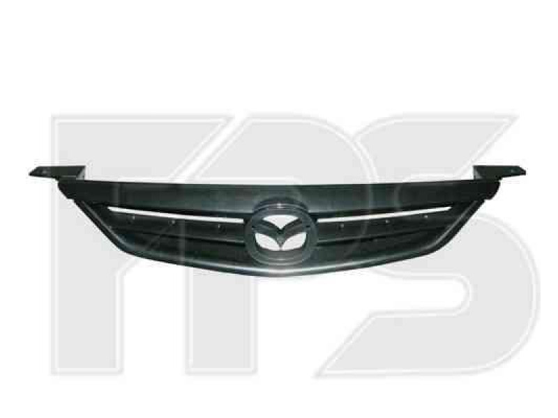 Решітка радіатора Mazda 323 BJ 01-03 комплект, під фарбування (FPS) BL8D5071Y