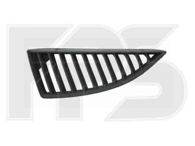 Решітка радіатора Mitsubishi Lancer 9 04-06 верхня, права, чорна (FPS) MN161116
