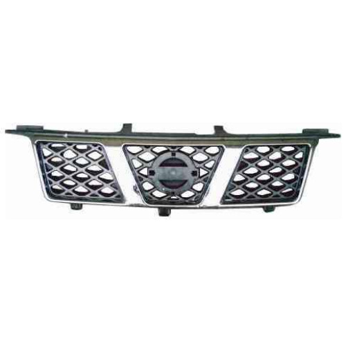 Решітка радіатора Nissan X-Trail 2001-2007 хром/чорний FPS 62310EQ400