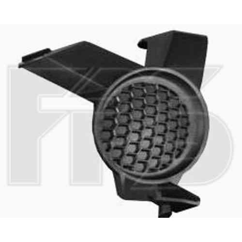 Решітка бампера Nissan Qashqai J10 2006-2009 без ПТФ, ліва FPS 62257JD01A