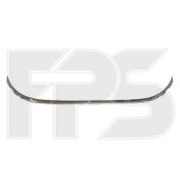 Накладка решітки в бампері Peugeot 407 04-10 середня, хром. (FPS) 7452AX