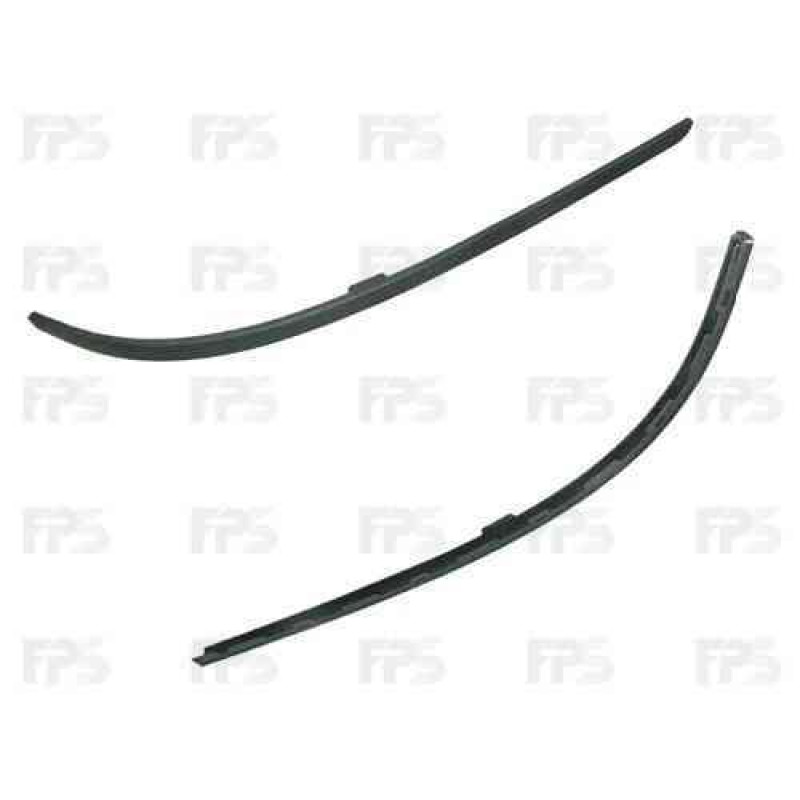 Спойлер бампера передній лівий Peugeot 307 2005-2007 FPS 7414NQ