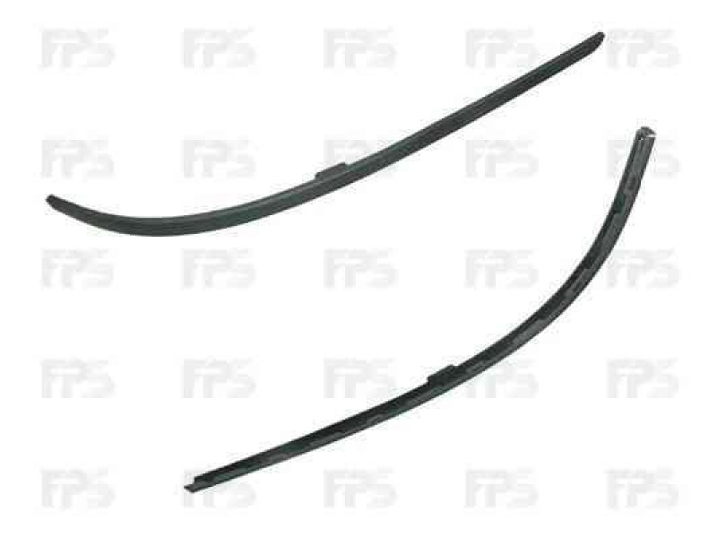 Спойлер переднього бампера правий Peugeot 307 2005-2007 FPS 7414NQ