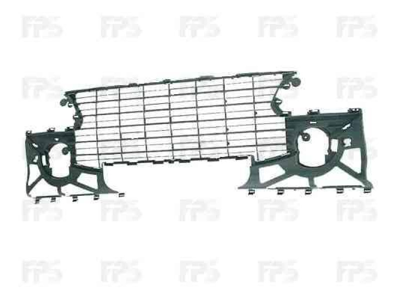 Решітка бампера Peugeot 307 05-07 (FPS) 7414NS
