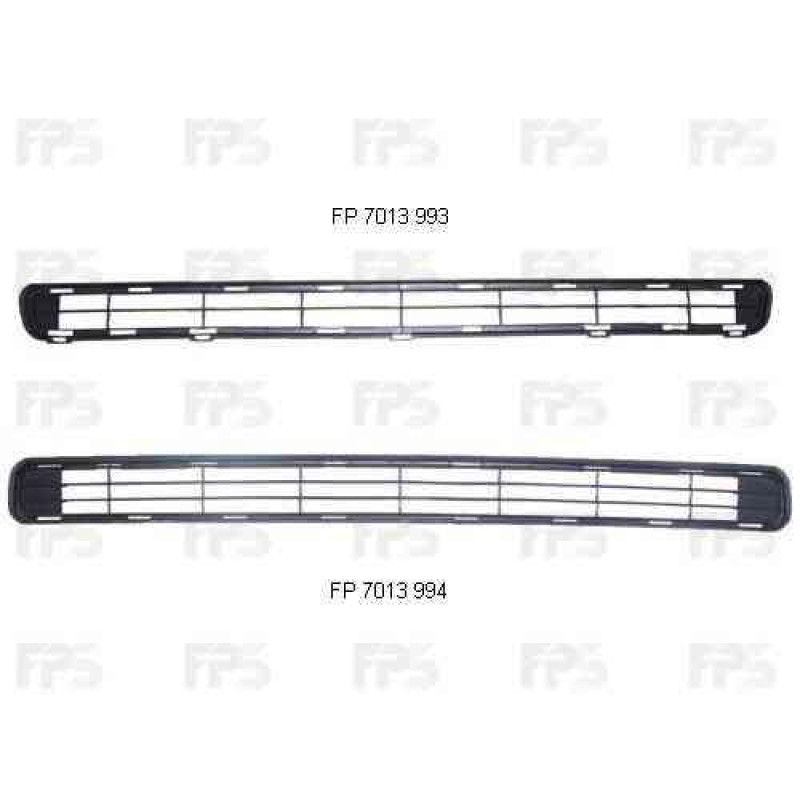 Решітка бампера Toyota RAV4 07-08 середня, верхня (FPS) 5311242050