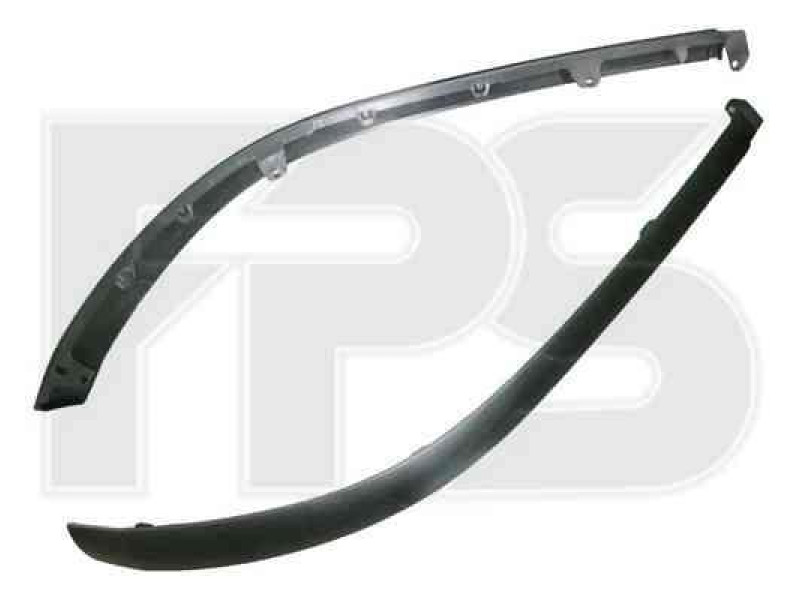 Спойлер бампера правий Toyota Auris 2006-2009 FPS 7685102110