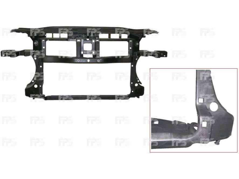 Панель передня VW Passat B6 05-10 (FPS) FP 7407 200 3C0805588C