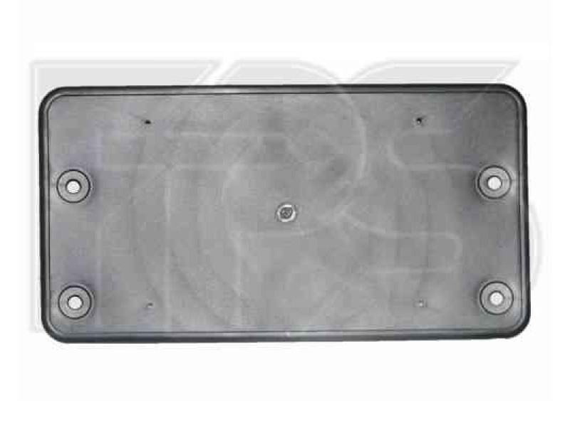 Подіум під передній номер VW Passat B6 05-10 (FPS) 3C0807285