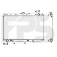 Радіатор охолодження двигуна Nissan Primera 1996-1999 (P11 / W11)