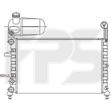 Радіатор охолодження двигуна Fiat TEMPRA 1990-1997