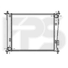 Радіатор охолодження двигуна Kia SOUL 2009-2014