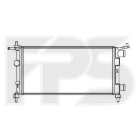 Радіатор охолодження двигуна Opel Corsa B 1993-2000