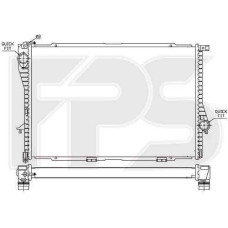 Радіатор охолодження двигуна BMW (FPS) FP 14 A31