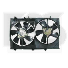 Вентилятор в зборі Mitsubishi Outlander 1 2003-2011 (КРІМ XL)