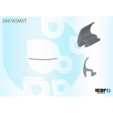 Молдинг лобового скла верхній BMW 3 E90 2005-2011