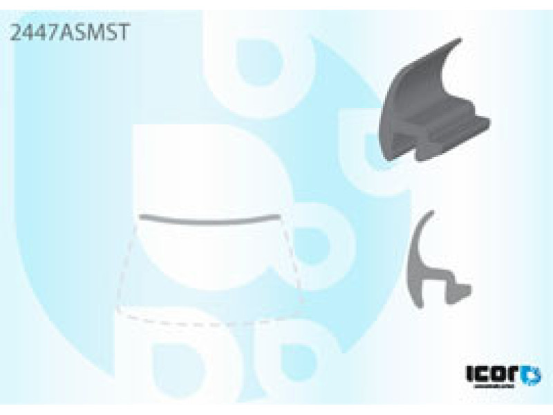 Молдинг лобового скла верхній BMW 3 E90 2005-2011