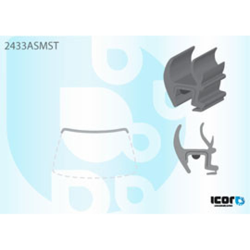 Молдинг лобового скла верхній BMW 7 E38 1994-2001