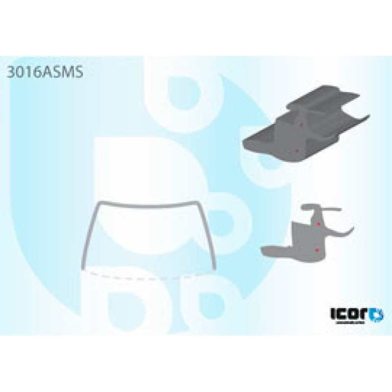 Молдинг лобового скла Chevrolet Lacetti 2003-2013