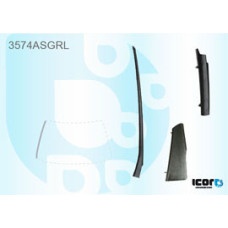 Молдинг лобового скла лівий Ford KUGA 2008-2012