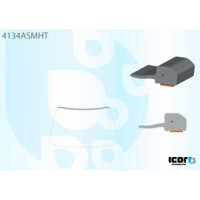 Молдинг лобового скла верхній Hyundai Accent 3 2006-2011