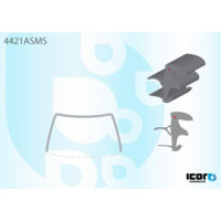 Молдинг лобового скла Kia Cerato 2004-2009