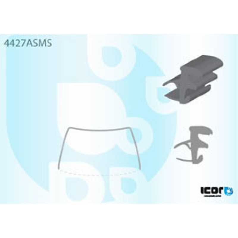 Молдинг лобового скла Kia MAGENTIS 2006-2008