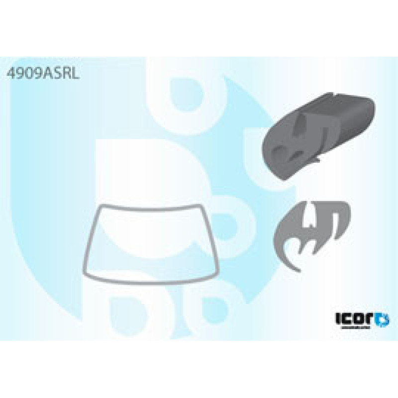 Молдинг лобового скла MAN L2000 1993-2005 (Icor)