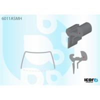 Молдинг лобового скла Nissan Micra 2003-2010 (K12)