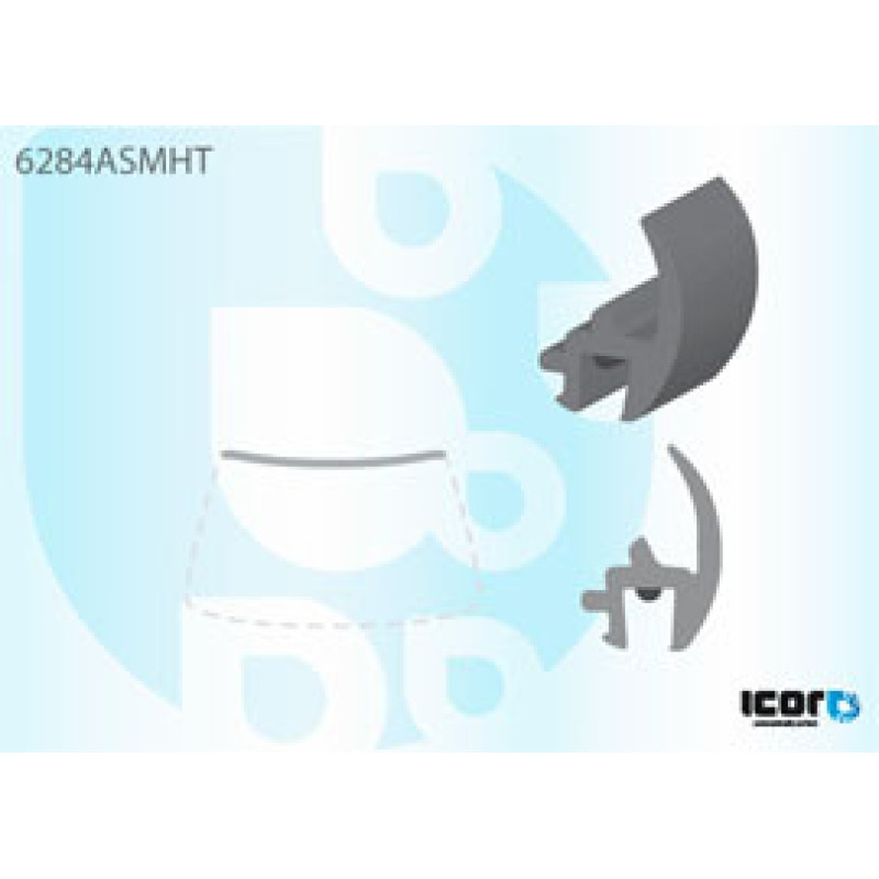 Молдинг верхній лобового скла Opel Astra G (1998-2009) Icor