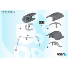 Молдинг лобового скла Renault R21 1986-1995