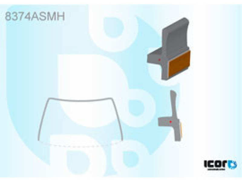 Молдинг лобового скла Toyota Auris 2007-2012