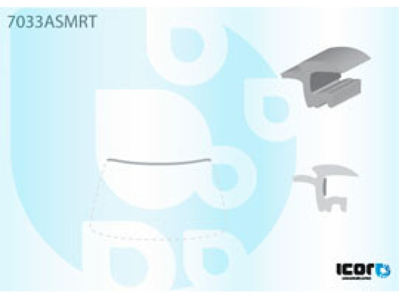 Молдинг лобового скла верхній Land Rover Range Rover 2002-2009