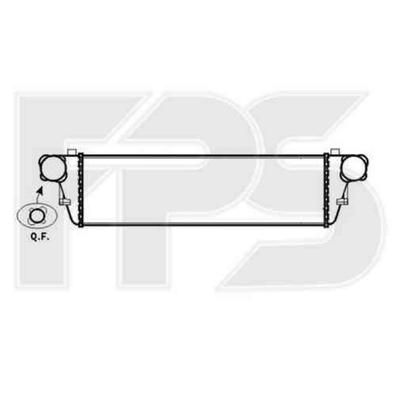 Інтеркулер Mercedes (NRF) FP 46 T32