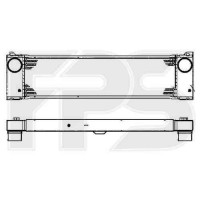 Інтеркулер Mercedes (NISSENS) FP 46 T87