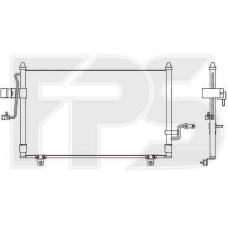 Радіатор кондиціонера Chevrolet () FP 17 K314-X