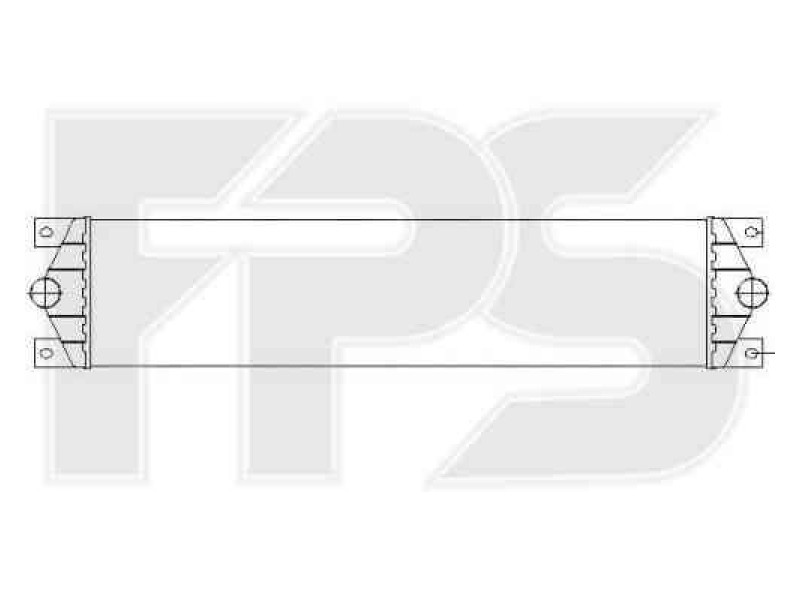 Інтеркулер Chevrolet / Opel / Daewoo (NRF) FP 52 T75