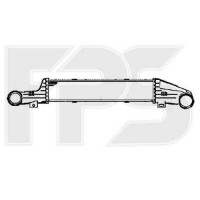 Інтеркулер Mercedes (NRF) FP 46 T80