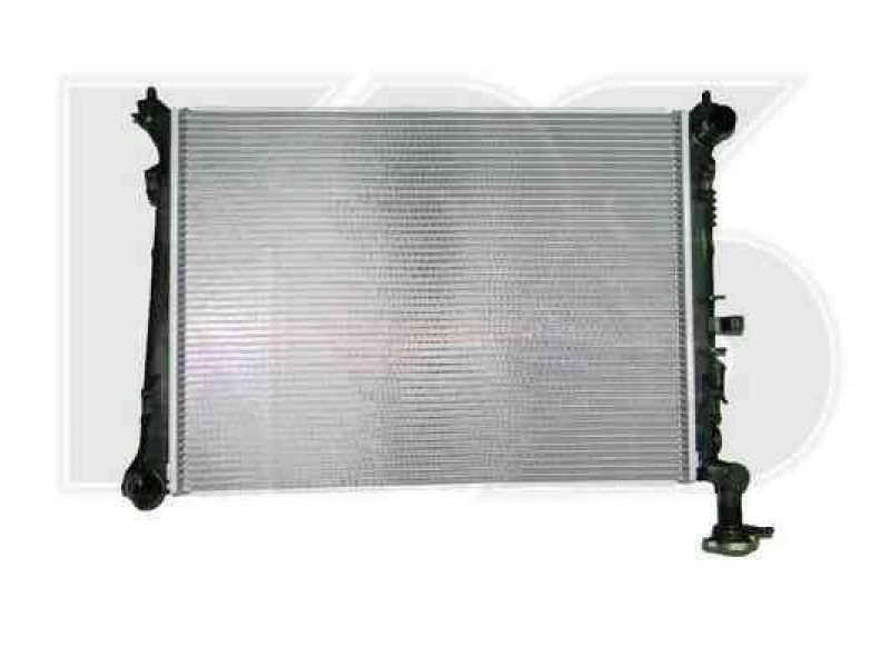 Радіатор охолодження двигуна Kia Cerato (09-18) 2.0 МКПП ((ШАБЛОН))